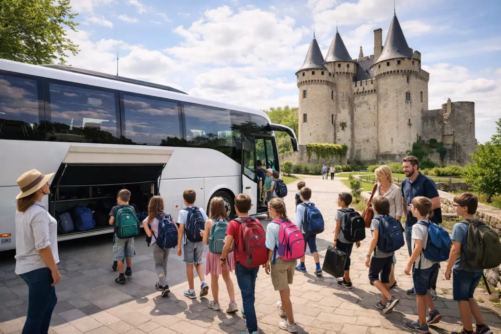 Voyages scolaires et transports associatifs en autocar TDS Bordeaux